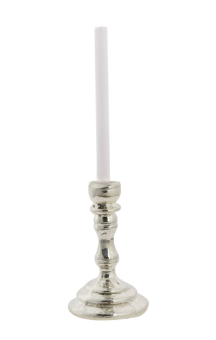 Wichtelzubehör  Kerzenhalter mit Kerze