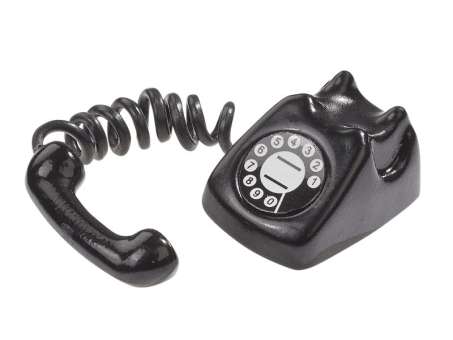 Wichtelzubehör Telefon mit abnehmbaren Hörer
