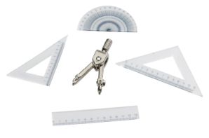 Wichtelzubehör Zirkel und Lineal Set