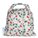 Lunchbag und Brotbeutel Colibri Blätter Boho