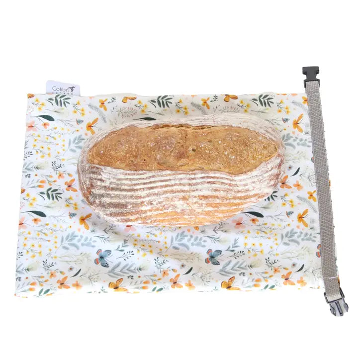 Lunchbag und Brotbeutel Colibri Schmetterling Weiss