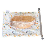 Lunchbag und Brotbeutel Colibri Schmetterling Weiss