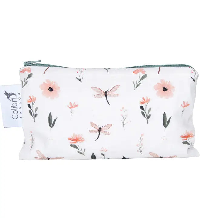 Etui und Lunchbag Colibri Libelle Weiss
