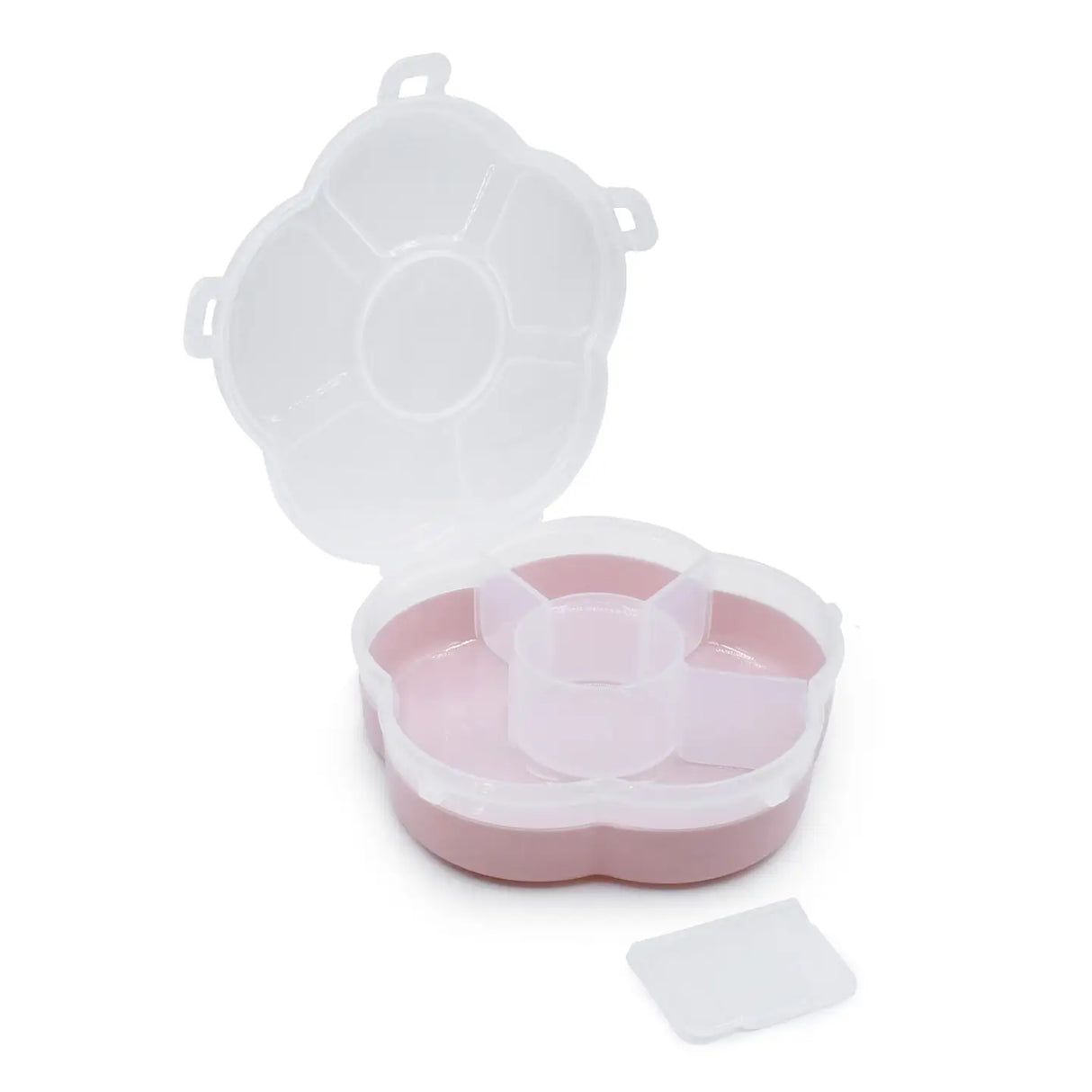 Znünibox Melii Blumen-Snackle-Box Rosa