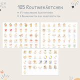 Routineplaner (Morgen & Abend) - Motiv Bagger