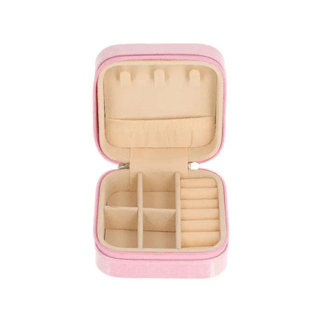 Schmuckbox Glitzer Rosa