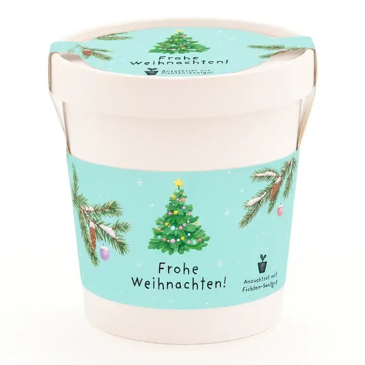 Blumenbecher - Frohe Weihnachten