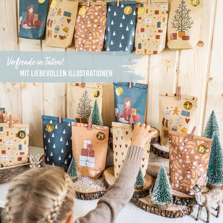 Adventskalender Mix Petrol