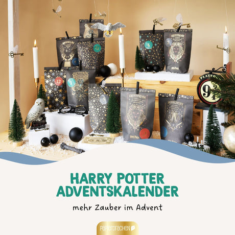Adventskalender Harry Potter Schwarz Gold