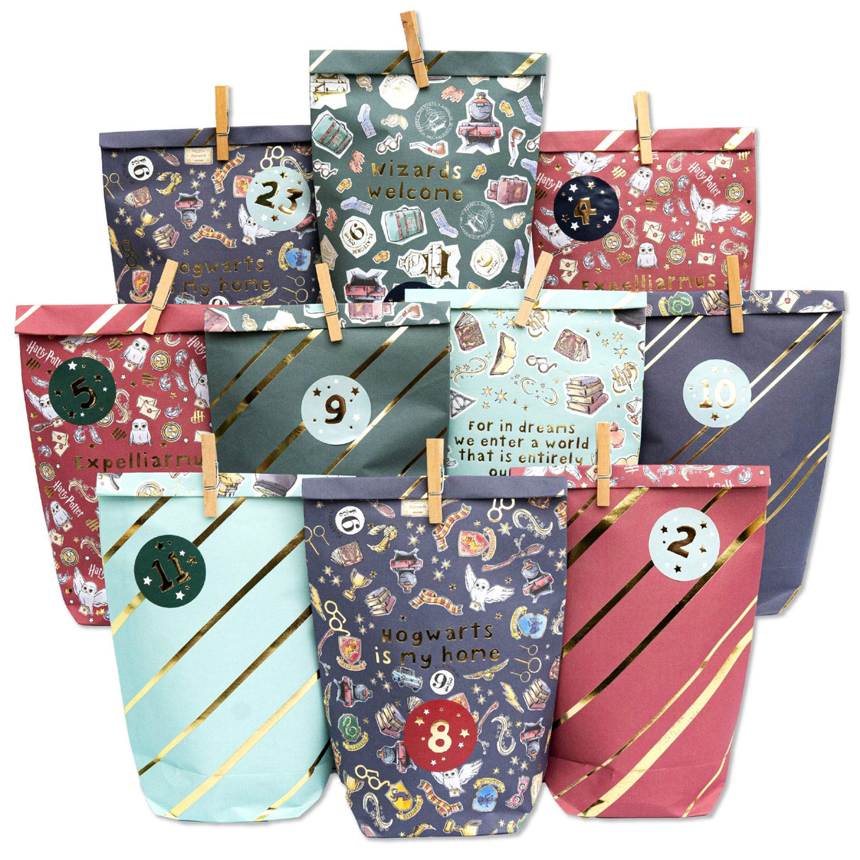 Adventskalender Harry Potter Bunt