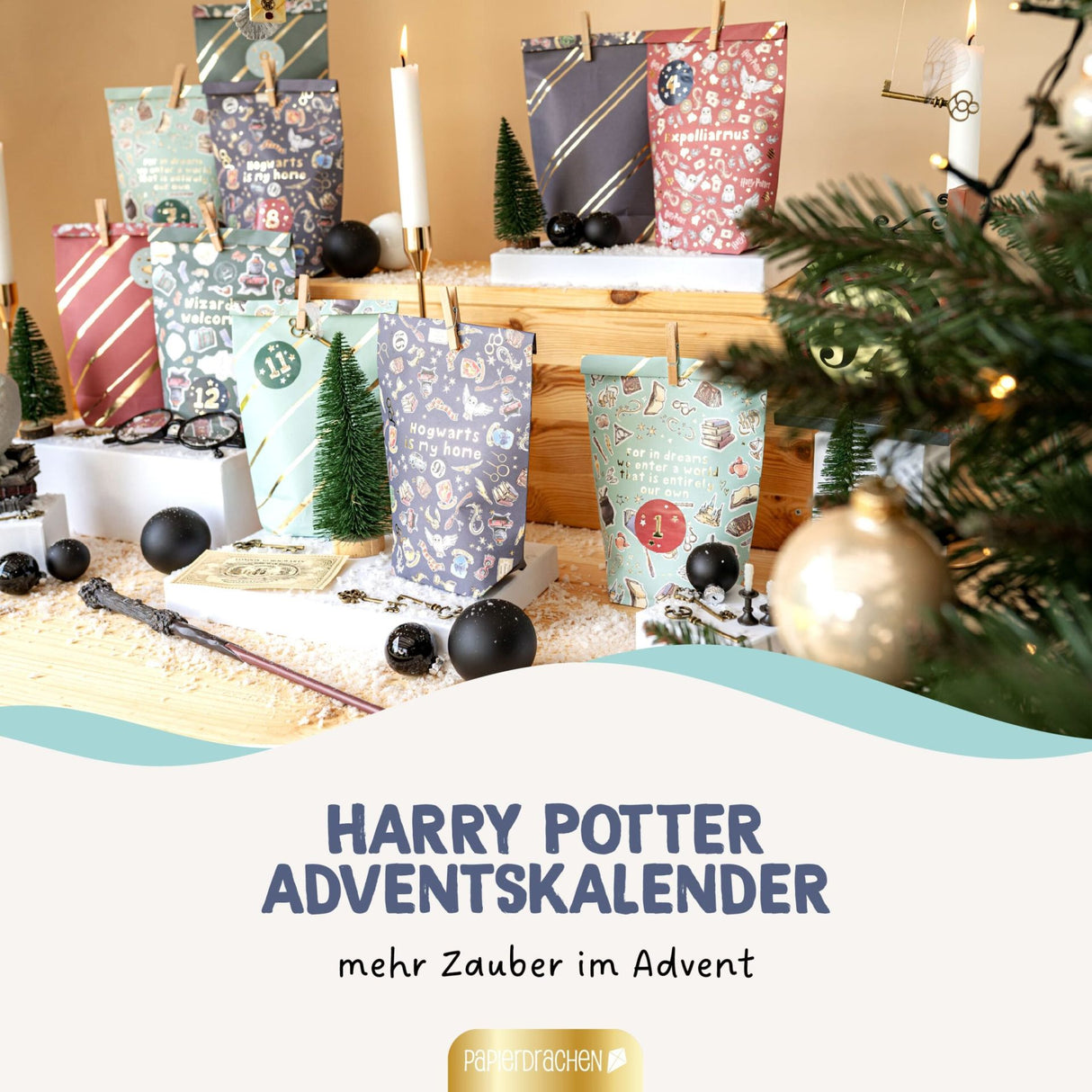 Adventskalender Harry Potter Bunt