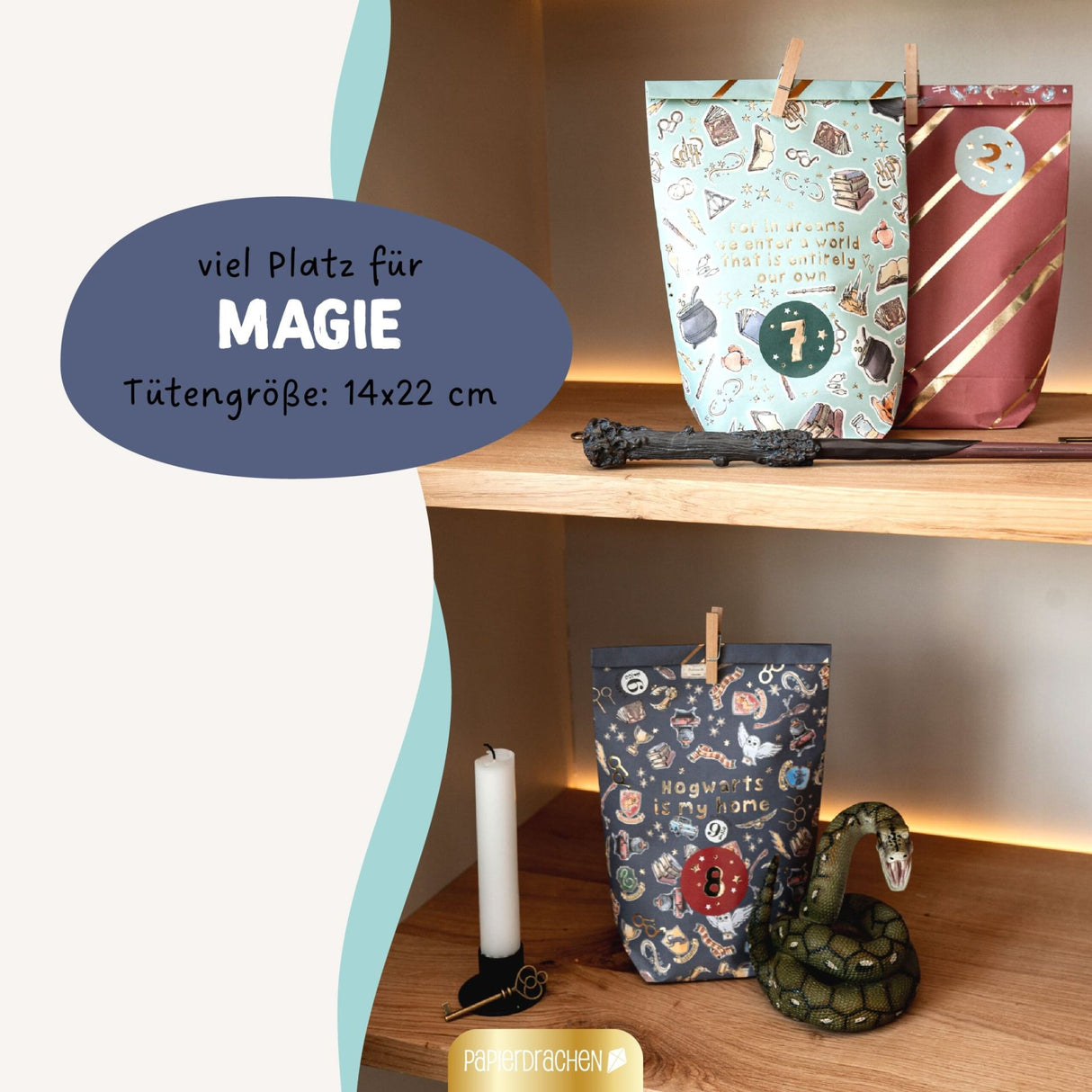 Adventskalender Harry Potter Bunt