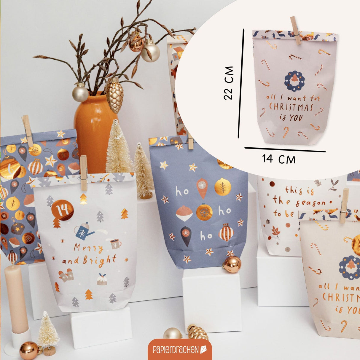 Adventskalender Tüten Hyggewald