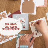 Adventskalender zum Rubbeln Weihnachten