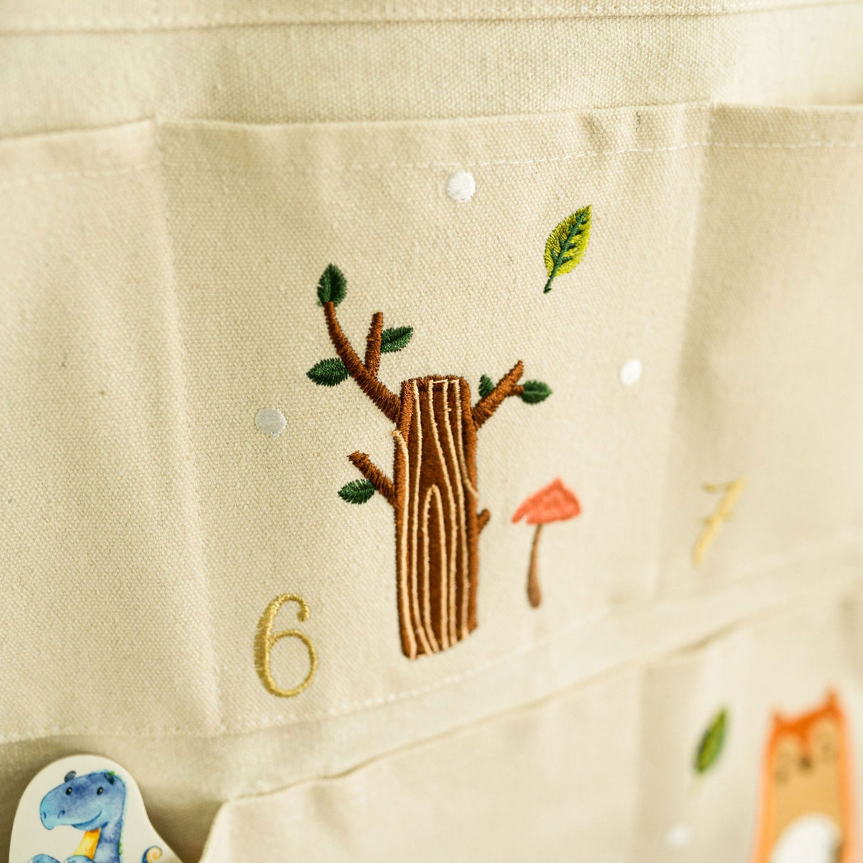 Adventskalender Wandteppich Waldtiere