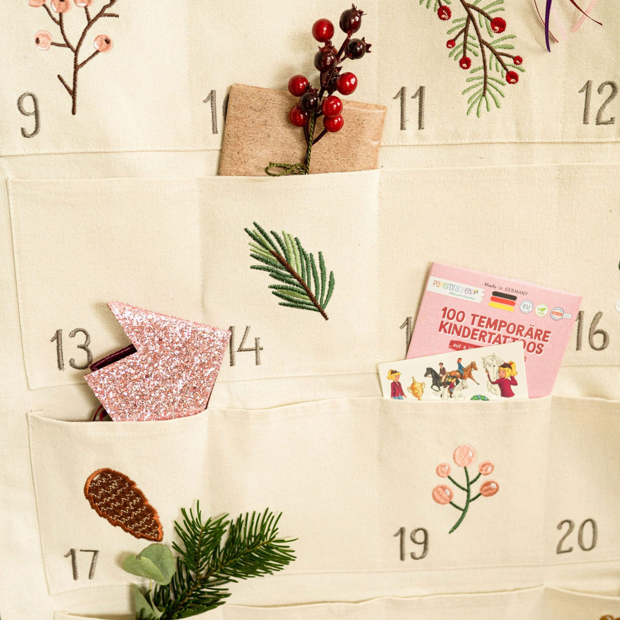 Adventskalender Wandteppich Joy