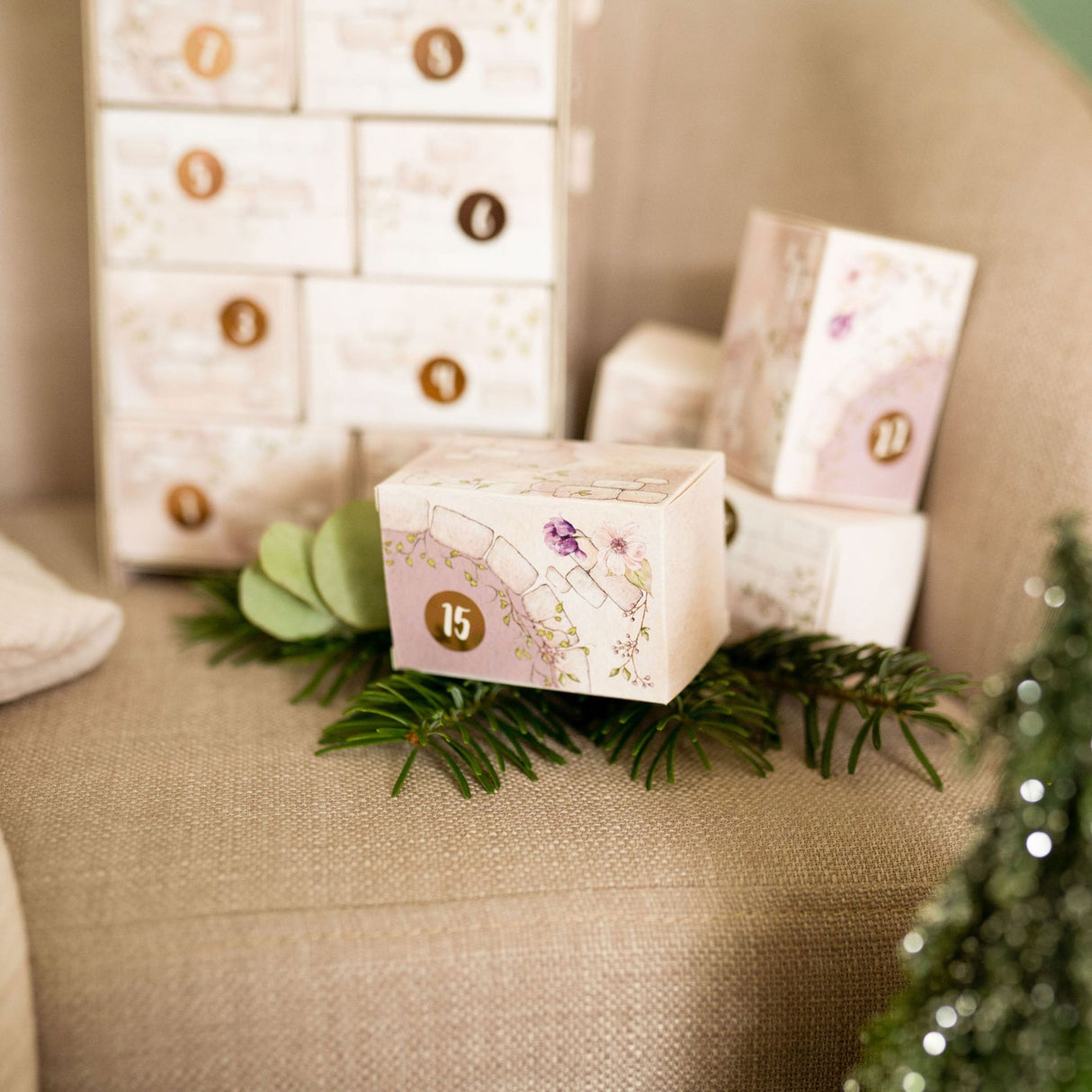 Adventskalender Bastelset Rapunzels Turm