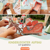 Adventskalender Schlitten