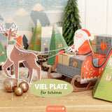 Adventskalender Schlitten