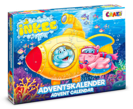 CRAZE Adventskalender mit Badezubehör Hippo