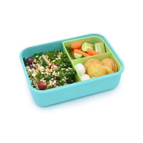 Znünibox Bentobox mit Trennschale Melii 800ml Türkis
