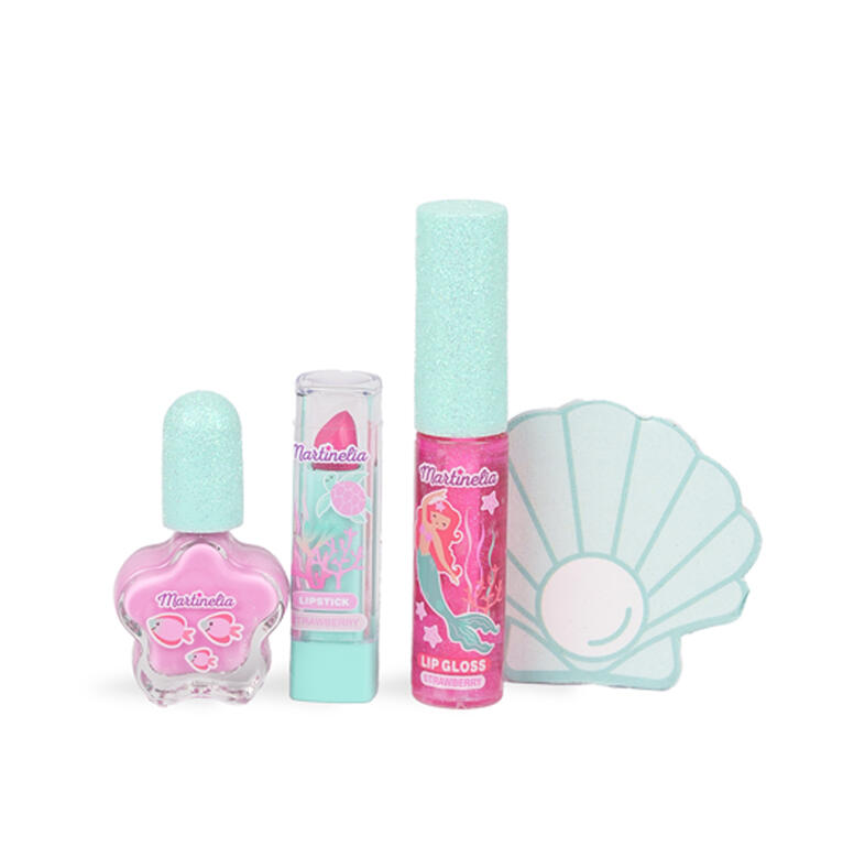 Martinelia Let's Be Mermaids Lip & Nail Magic Set