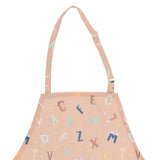 Kinder Kochschürze mit Handschuh Alphabet