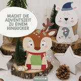 Windlichter und Tischlichter Wintertiere