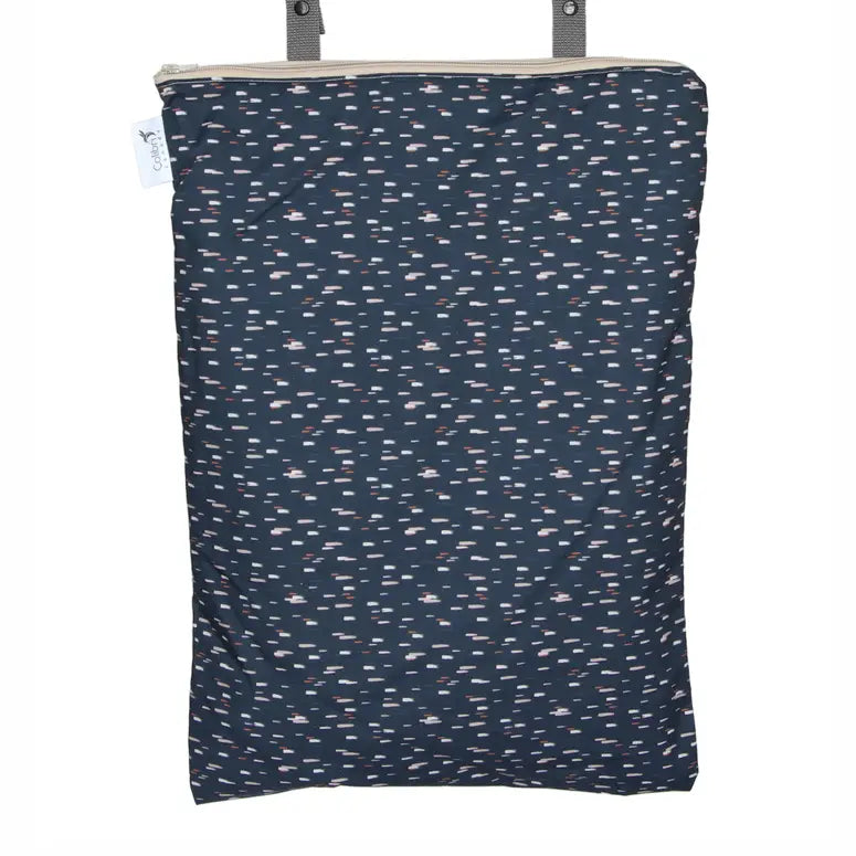 Wetbag XXL Colibri Muster Dunkelblau