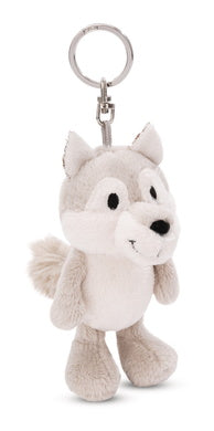 Schlüsselanhänger Plüsch Wolf