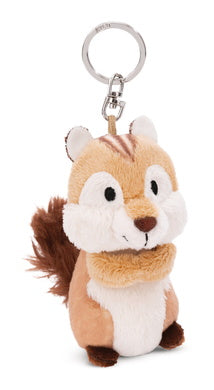 Schlüsselanhänger Plüsch Streifenhörnchen