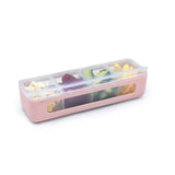 Znünibox Snackbox Melii mit 4 Fächern Rosa
