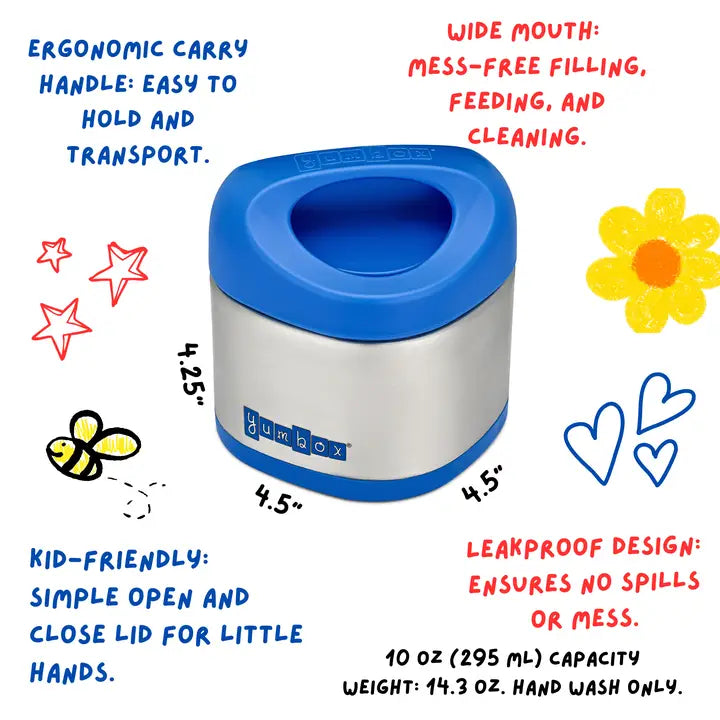 Thermobehälter Yumbox Cubi Blau