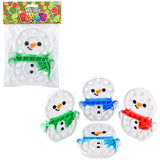 Glitzernde Poppers Schneemann assortiert