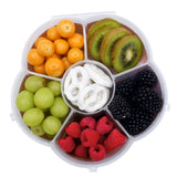 Znünibox Melii Blumen-Snackle-Box Flieder