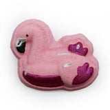 Badekugel handgemacht Flamingo