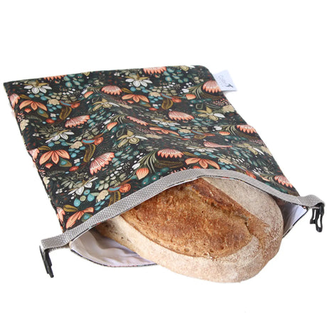 Lunchbag und Brotbeutel Colibri Blume Boho