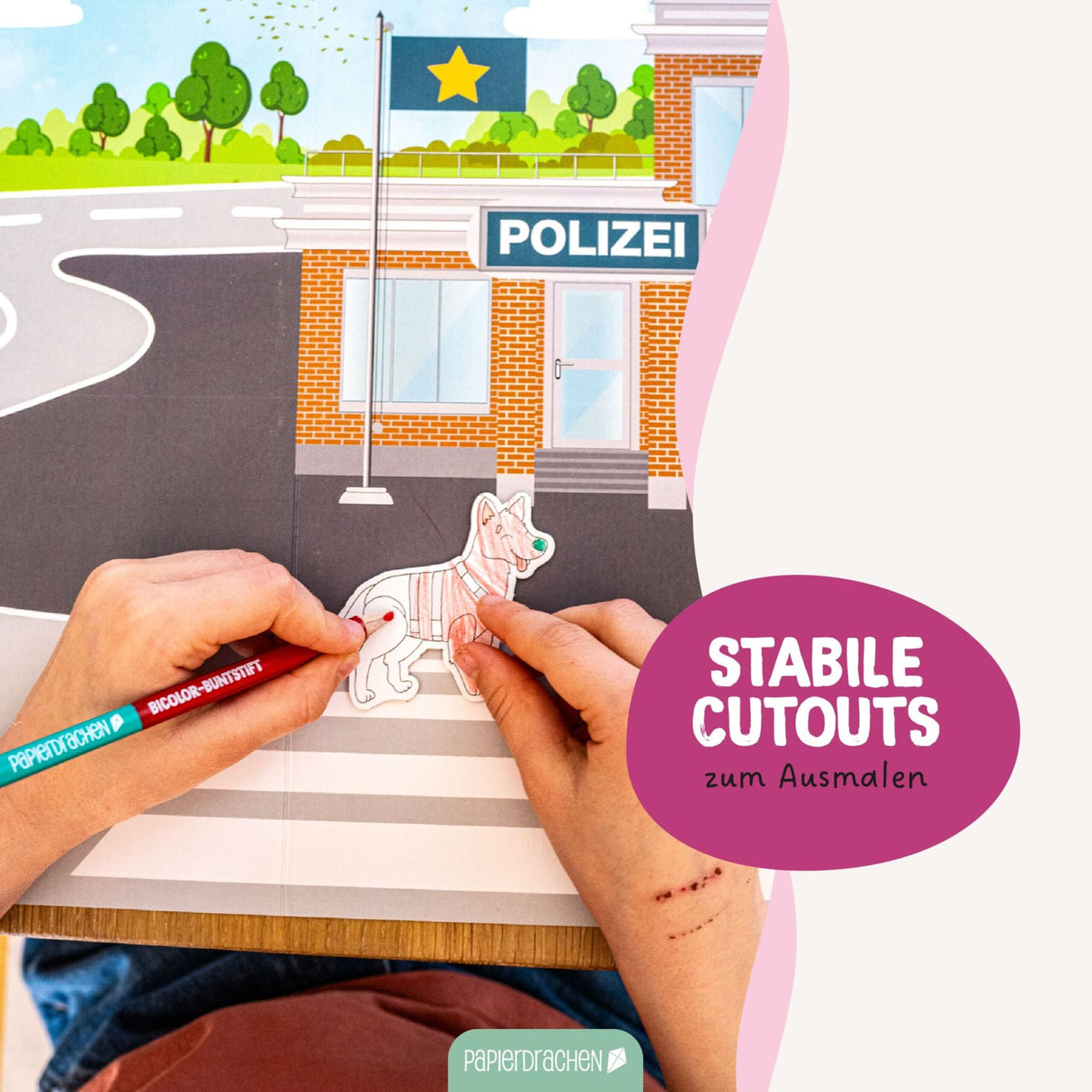 Bastelbox Papierdrachen Märchen & Fantasiewelten