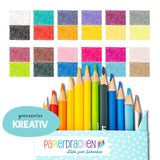 12 Bicolor Buntstifte Standard