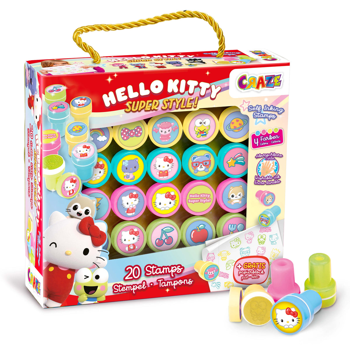 Stempelset 20er Set Hello Kitty