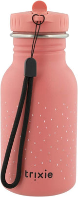 Kinder Edelstahl Trinkflasche Trixie Flamingo 350ml