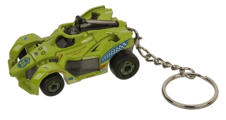 Schlüsselanhänger Rennwagen mit Rückziehmotor assortiert