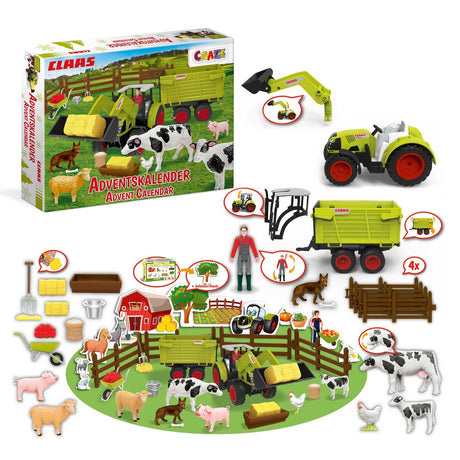CRAZE Adventskalender Claas Bauernhof