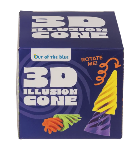 3D-Illusionskegel assortiert