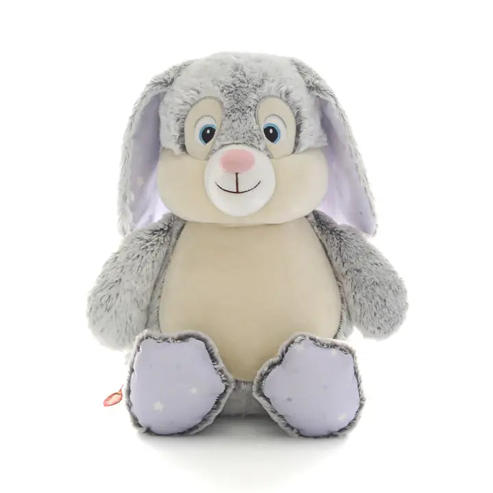 Kuscheltier Cubbies Hase Grau Lila