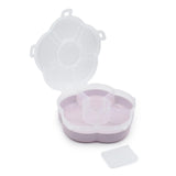 Znünibox Melii Blumen-Snackle-Box Flieder