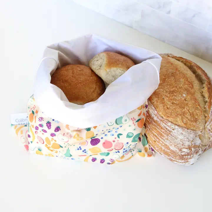 Lunchbag und Brotbeutel Colibri Früchte