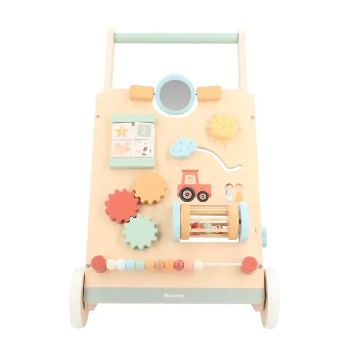 Lauflernwagen Pastellgrün