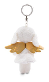 Schlüsselanhänger Plüsch Schutzengel Schaf