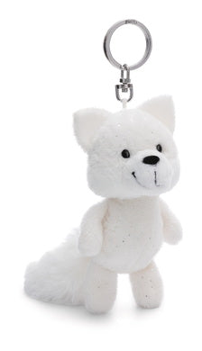 Schlüsselanhänger Plüsch Polarfuchs